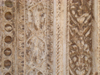 Detail in the Temple of Bacchus in Baalbek